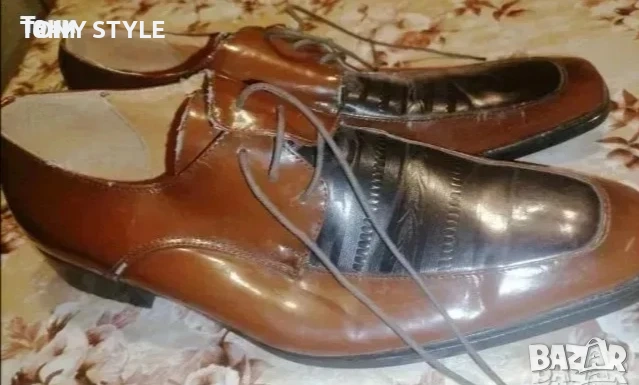 Мъжки Обувки Изцяло от Естествена Кожа 42, снимка 3 - Ежедневни обувки - 51696890
