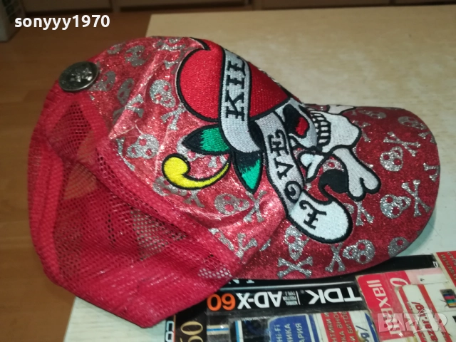 ED HARDY-RED 2208251708, снимка 13 - Шапки - 51455771