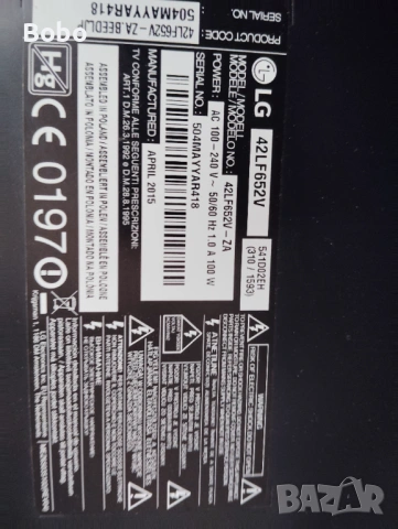 T-CON T500HVN08.7, снимка 3 - Части и Платки - 53849284