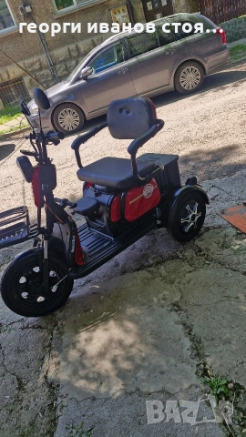 електрическа триколка 2000вата, снимка 3 - Мотоциклети и мототехника - 53412520