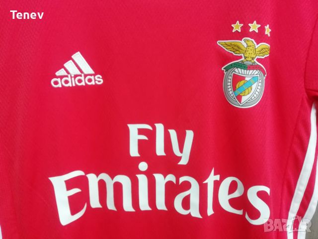 Benfica Adidas оригинална нова тениска фланелка Бенфика XS, снимка 3 - Тениски - 46082325