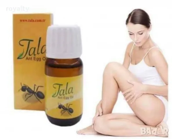 Масло от яйца на мравки за обезкосмяване Tala – 20 мл