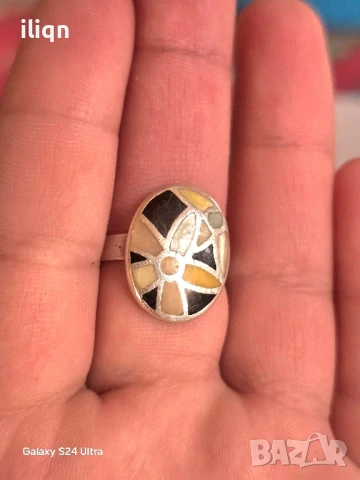 Сребърен пръстен. 16,2мм. Цена 26,99лв. За Севлиево безплатна доставка. , снимка 2 - Пръстени - 50687673