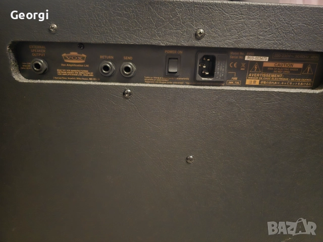 Усилвател за китара Vox AV60 + footswitch / кубе, комбо, футсуич, снимка 4 - Китари - 52948480