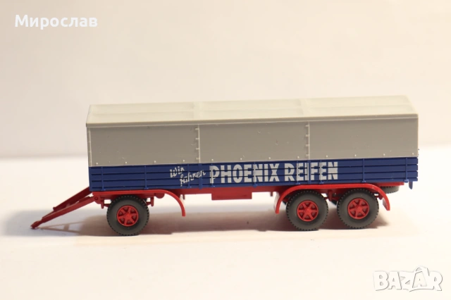 WIKING  H0 1/87 РЕМАРКЕ КАМИОН МОДЕЛ