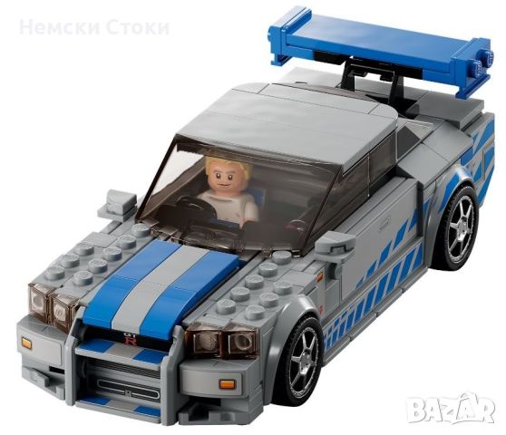 Конструктор LEGO Speed Champions - Nissan Skyline GT-R (76917), снимка 3 - Конструктори - 45686303