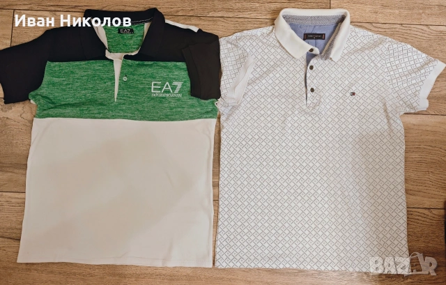 Тениски Emporio Armani / EA и Tommy Hilfiger,размер М, снимка 2 - Тениски - 53741616