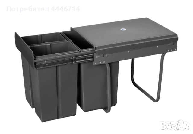 Вградена кофа за отпадъци, Кош за боклук за вграждане, снимка 6 - Други стоки за дома - 51574035