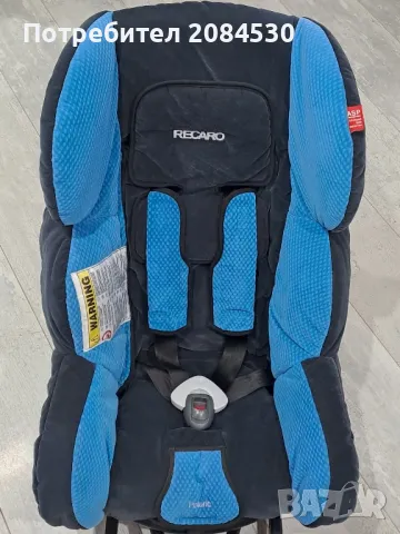 Детски стол за кола RECARO, снимка 1 - Столчета за кола и колело - 48845047