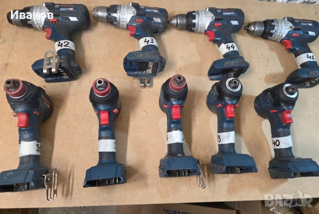 Безчетков винтоверт, импакт, гайковерт Бош Bosch , снимка 18 - Винтоверти - 50478317