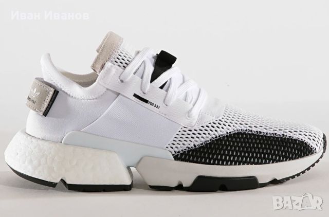 маратонки ADIDAS POD-S3.1 FTWR WHITE номер 42 2/3, снимка 7 - Маратонки - 46174988