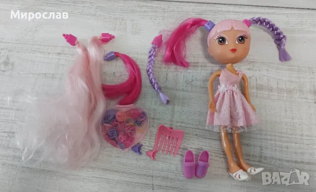 Кукла със сменящи плитки и допълнителни аксесоари, снимка 2 - Кукли - 49773435