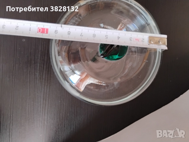 Стъклена бонбониерка, снимка 7 - Декорация за дома - 50112444