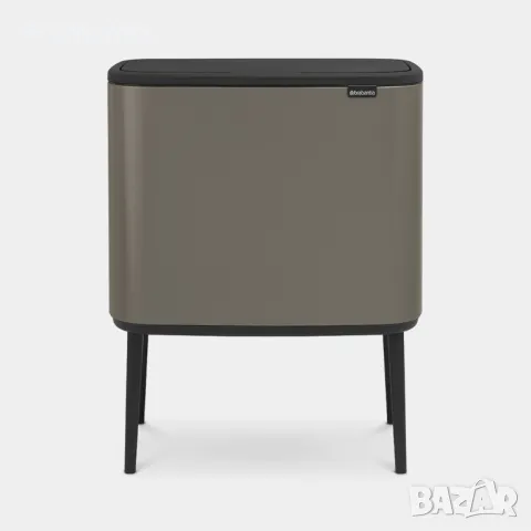 Кош за смет Brabantia Bo Touch 316043 33литра кош за отпадъци разделно събиране 3 отделения, снимка 2 - Други стоки за дома - 48994099