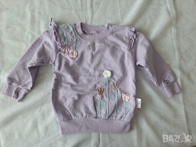 Дрехи за бебе момиче. Размер 9-12м , снимка 6 - Комплекти за бебе - 54288813