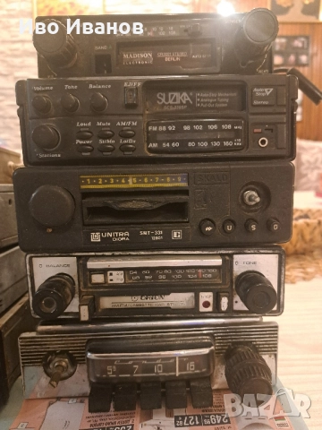 Авторадио и радиокасетофони-ретро, снимка 2 - Аудиосистеми - 52344766