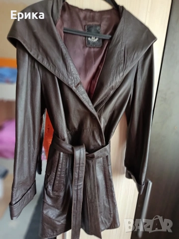 Кожено манто естествена кожа , снимка 3 - Палта, манта - 53707063