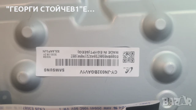 UE32T5302K   BN9652527C    CY-JN032BGAV1V   T550HVN08.3, снимка 5 - Части и Платки - 50559352