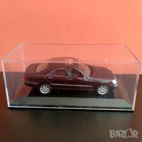 Колекционерска количка Mercedes-Benz S Сlass Maisto 1/43, снимка 3 - Колекции - 46128914