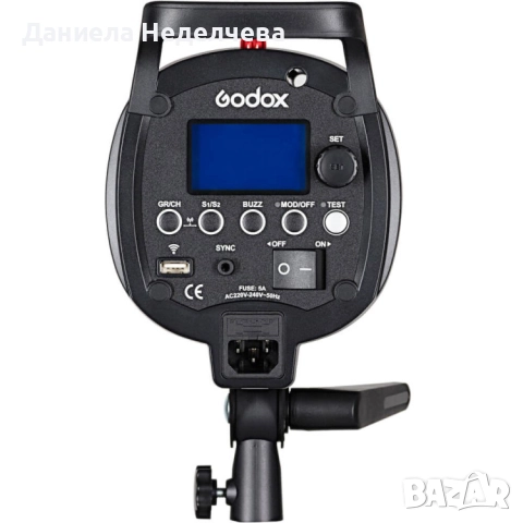 Студийната светкавица Godox QS300, снимка 2 - Светкавици, студийно осветление - 52873321