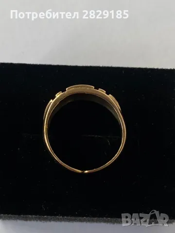 Златен пръстен регулируем 14 кр, снимка 2 - Пръстени - 49607868