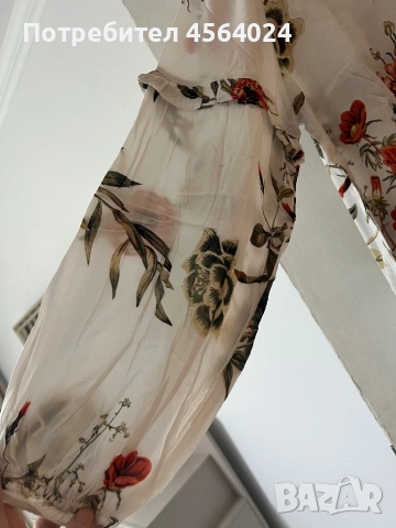 Даска риза на цветя