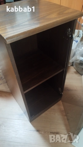 Шкаф витрина цвят палисандър - орех 42/44/височина 91см, снимка 16 - Шкафове - 53038578