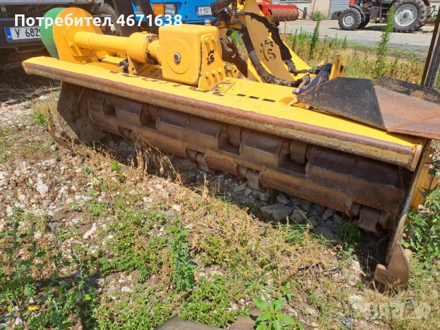 Почистване на гъсти храсти и тръни с шредер и мулчер Пътна помощ до 20 т, услуги с багер, снимка 5 - Селскостопанска техника - 52686516