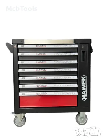 Професионален празен шкаф за инструменти с метален плот HAWEK, снимка 2 - Други инструменти - 49025785