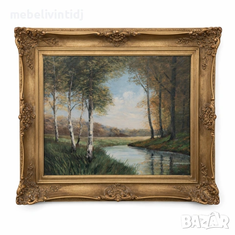 Маслена картина – пейзаж в стила на Английското училище