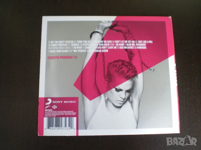 P!NK ‎– Greatest Hits... So Far!!! 2010 CD, Compilation , снимка 3 - CD дискове - 45406273
