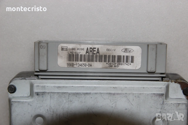 Моторен компютър Ford KA (1996-2008г.) 98KB12A650DA / 98KB-12A650-DA, снимка 3 - Части - 53190625