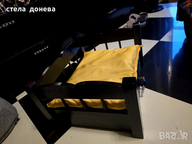 Кучешко луксозно легло .Дървена спалня с чекмедже за дрехи. , снимка 4 - За кучета - 54232879