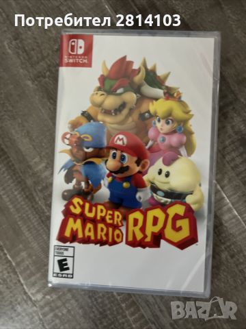 чисто нова Super Mario RPG Nintendo Switch нинтендо