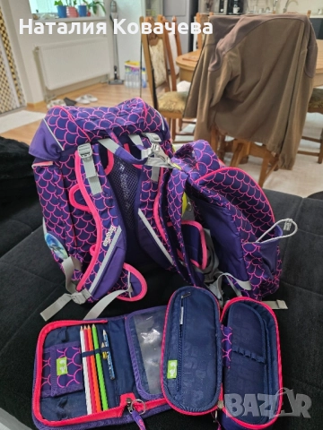 Ученическа раница комплект, снимка 3 - Раници - 52440975