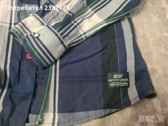 Оригинална мъжка риза DIESEL, снимка 3 - Ризи - 50314646