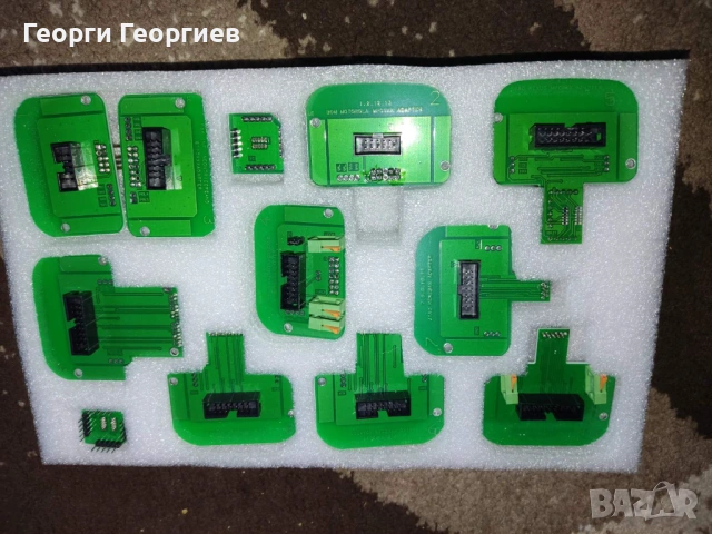 Lot Kess +Ktag + BDM рамка+22 BDM адаптера - червена платка, снимка 3 - Аксесоари и консумативи - 53616693