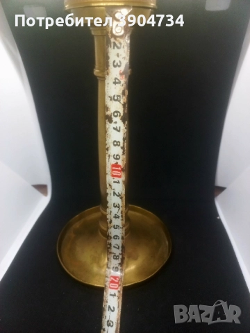 Свещник Викториянски , снимка 8 - Антикварни и старинни предмети - 52051155