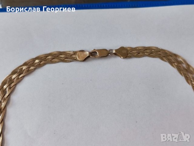 Сребърно колие 925 , снимка 2 - Колиета, медальони, синджири - 46694949