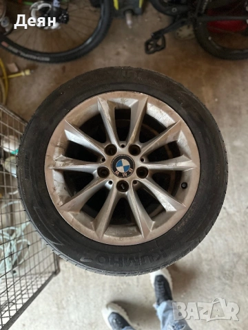 4 Джанти с гуми BMW БМВ Style 411 16 цола за F20 e87 e88 e81 e36 e46, снимка 4 - Гуми и джанти - 53385959