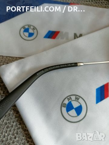 НОВИ мъжки слънчеви очила BMW Motorsport, сребриста рамка, авиатор, поляризация ОРИГИНАЛЕН ПРОДУКТ, снимка 8 - Слънчеви и диоптрични очила - 45463820