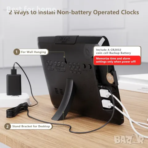 Цифров часовник Raynic, снимка 6 - Друга електроника - 49795484