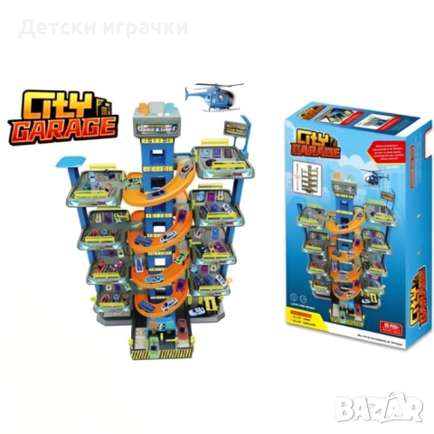 Паркинг гараж със 7 етажа с асансьор, със звук и осветление 