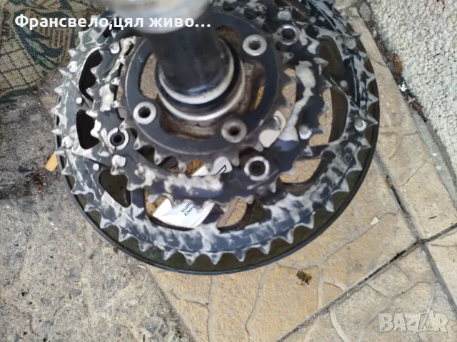 Курбел със средно движение за велосипед колело Shimano deore xt , снимка 4 - Части за велосипеди - 48342792