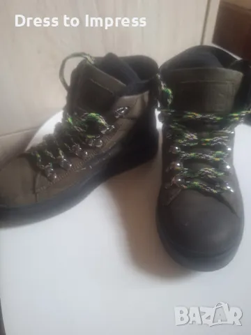 Боти естествена кожа Hi style 21 см, снимка 2 - Детски боти и ботуши - 49760526