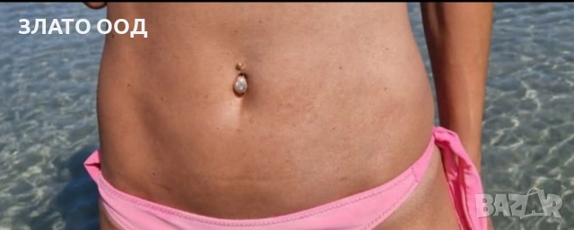 Пиерсинг за пъп, снимка 7 - Обеци - 37789788