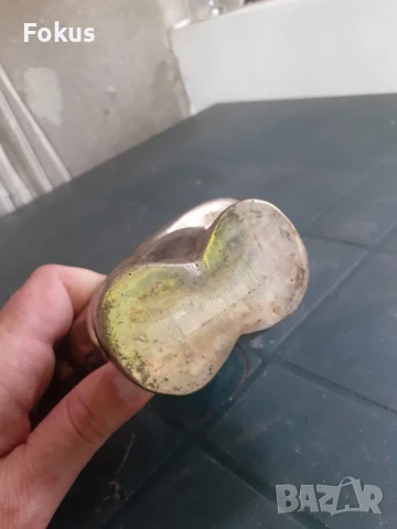 Страхотна метална статуетка фигура пластика, снимка 4 - Антикварни и старинни предмети - 50941639