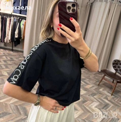 Дамски тениски CK - два цвята - 20€, снимка 4 - Тениски - 53724808