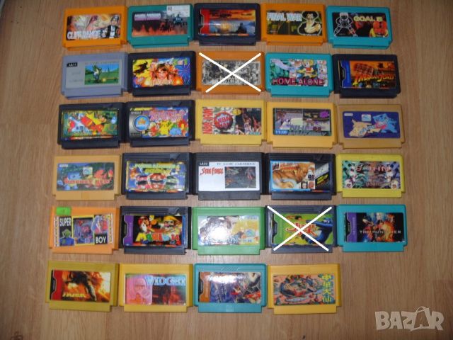 Игри, джойстици и пистолети за Nintendo Mt-999 Dx 8-bit - 5лв за брой