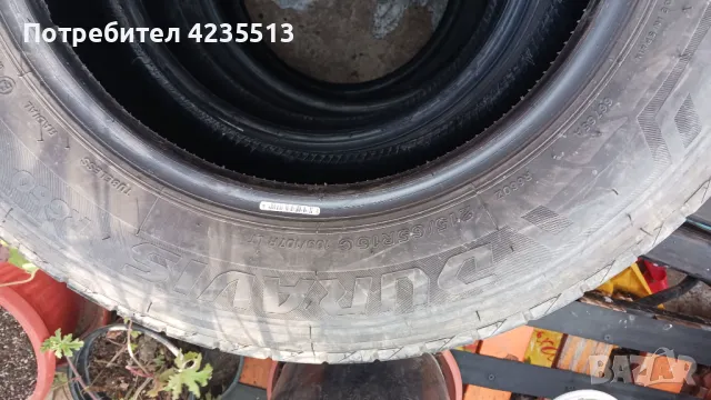 Бусови гуми Bridgestone 215 65 16С, снимка 4 - Гуми и джанти - 50058230
